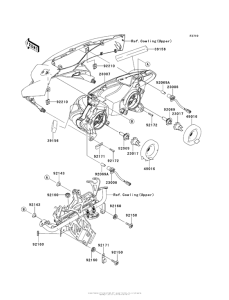 ZX1000 Фара