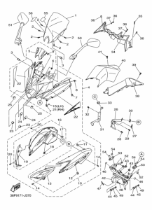 XJ6F FZ6RZ Cowling comp