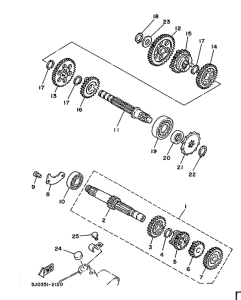 DT50MX Трансмиссия