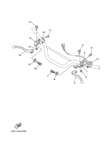  Handle switch. lever