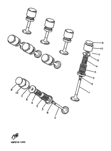 XJ600N Клапана