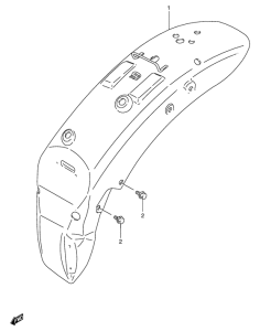 VS800 Заднее крыло