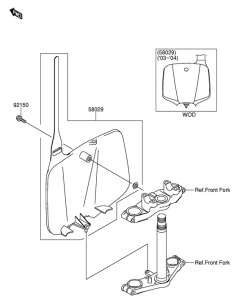 DR-Z110 Комплектующая