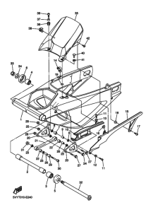 YZF-R1R ( RaceBase) Задний рычаг и подвеска