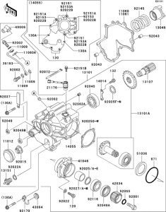VN1500 Front bevel gear(1 / 3)