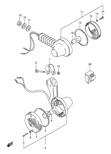 TS50 Поворотники