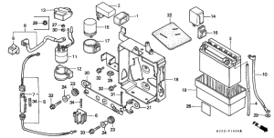 CM125C Battery / c.d.i. unit