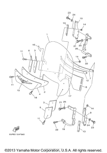 XV17ATSBCW Обтекатели