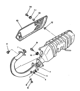 CH80 Выхлопная система