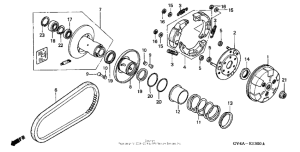 CH80 Сцепление