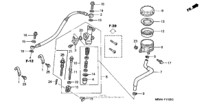  Задний тормозной цилиндр