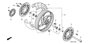 CB1000R Transom + tube