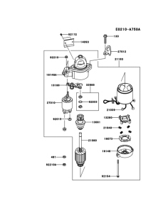 ZR800 Картер двигателя