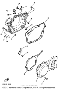 TT350T Боковые крышки