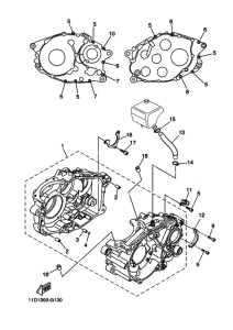  Картер двигателя