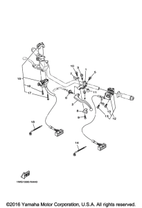 FZ07 Рулевые переключатели