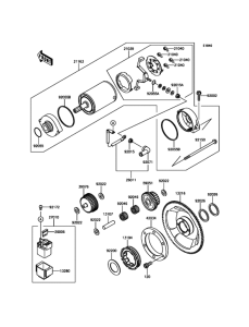 KL650 Стартер