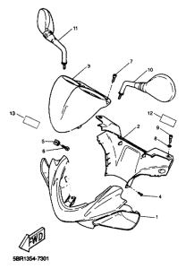 YQ50 Обтекатель 1
