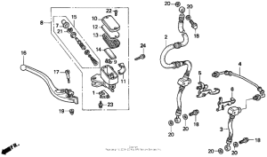  Передний главный тормозной цилиндр