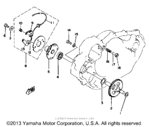 XT500F Contact breaker - governor