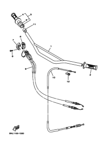  Рулевой рычаг и кабель
