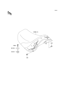 VN1500 Сиденье