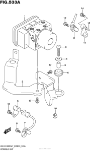 GSX-S1000F (ABS) Hydraulic Unit
