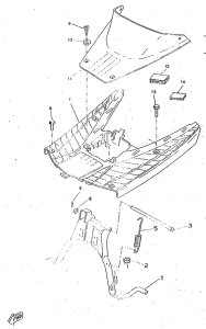 CW50RSP Stand. footrest