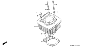 NX650 Цилиндр