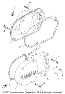 YZ360A Боковые крышки