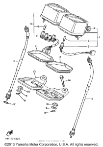 XT600SC Приборы