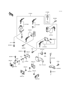  Ignition switch / locks / refiectors