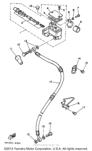 TT225T Главный тормозной цилиндр