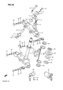 DR125 Траверса нижняя