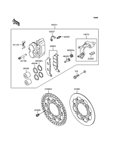  Передний тормоз