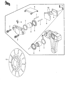  Передний суппорт