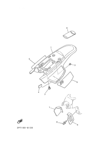 PW50 Боковые обтекатели