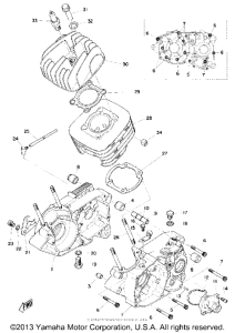 MX100A Блок цилиндров
