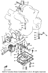 XVZ12TDK Маслянный фильтр