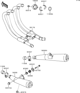 ZR750 Глушитель