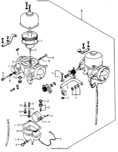CB450 Carburetor sets