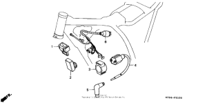XR200R Жгут проводов