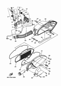 MWS125-C Впускная система