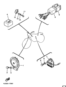 DT125MX Электрика 2