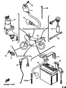 TDR125 Equipo electrico