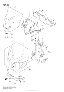 DL650 (ABS) Cowling Body