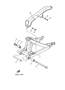 MR50 Задний рычаг и подвеска
