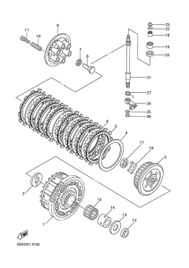 YZF-R6 Сцепление