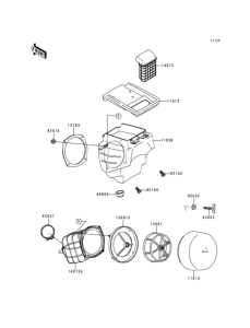  Воздушный фильтр