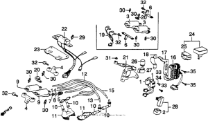 GL1100I Ignition coil + rectifier